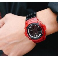 Наручные часы Casio G-Shock AWG-M100SRB-4A - Превью изображения №2 — Интернет-магазин Teono.by