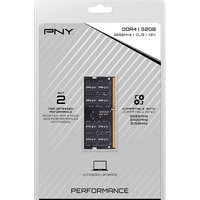 PNY Performance 32GB DDR4 SODIMM PC4-21300 MN32GSD42666 Image #2