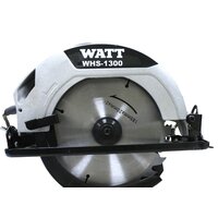 Дисковая (циркулярная) пила WATT WHS-1300 6.013.185.00 - Превью изображения №2 — Интернет-магазин Teono.by