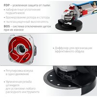 Зубр Профессионал УШМ-П125-1100 Image #4