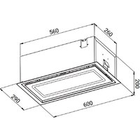 Кухонная вытяжка Weissgauff Quadra 600 Touch Black Glass - Превью изображения №22 — Интернет-магазин Teono.by