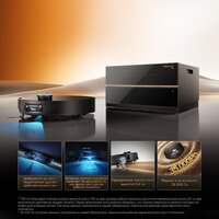 Робот-пылесос Dreame Robot Vacuum X60 Master Black RLX88DE (евровилка, черный) - Превью изображения №20 — Интернет-магазин Teono.by