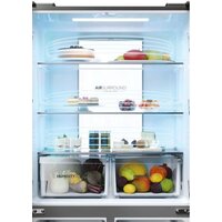 Четырёхдверный холодильник Haier HCR7818DNMM - Превью изображения №13 — Интернет-магазин Teono.by
