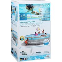 Каркасный бассейн Intex Prism Frame Clearview 26722 (427х107) - Превью изображения №7 — Интернет-магазин Teono.by