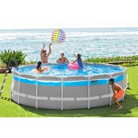 Каркасный бассейн Intex Prism Frame Clearview 26722 (427х107) - Превью изображения №3 — Интернет-магазин Teono.by