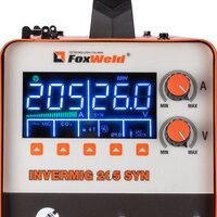 Сварочный инвертор FoxWeld Invermig 205 SYN - Превью изображения №7 — Интернет-магазин Teono.by