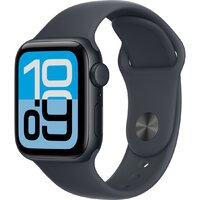 Apple Watch SE 3 LTE 40 мм (алюминиевый корпус, полуночный/полуночный, спортивный силиконовый ремешок M/L)