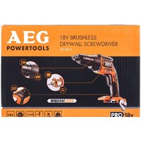 Шуруповерт для гипсокартона AEG Powertools BTS 18 BL-0 (без аккумулятора) - Превью изображения №2 — Интернет-магазин Teono.by
