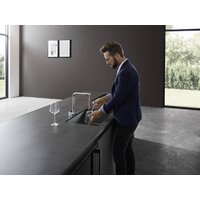 Смеситель Hansgrohe Aquno Select M81 73830000 (хром) - Превью изображения №3 — Интернет-магазин Teono.by
