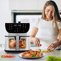Аэрогриль (аэрофритюрница) Tesla Electronics AirCook Q70 XXL WiFi Pro - Превью изображения №7 — Интернет-магазин Teono.by