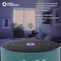 Умная колонка Яндекс Станция Мини 3 с часами (бирюзовый) - Превью изображения №10 — Интернет-магазин Teono.by