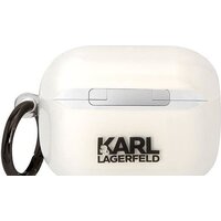 Чехол CG Mobile Karl Lagerfeld NFT Karl для AirPods Pro KLAPHNIKTCT (прозрачный) - Превью изображения №2 — Интернет-магазин Teono.by