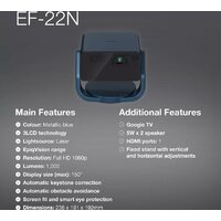 Проектор Epson EF-22N - Превью изображения №6 — Интернет-магазин Teono.by
