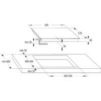 Варочная панель Gorenje ECT63ASC - Превью изображения №2 — Интернет-магазин Teono.by