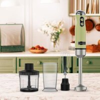 Погружной блендер Cecotec Power RetroGreen 1200MAX Cream&Crush - Превью изображения №3 — Интернет-магазин Teono.by