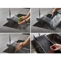 Смеситель Hansgrohe Aquno Select M81 73831800 (стальной) - Превью изображения №4 — Интернет-магазин Teono.by