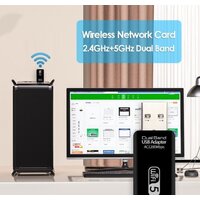 USBTOP Dual Band USB Adapter AC1200 Mbps Image #4