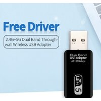 USBTOP Dual Band USB Adapter AC1200 Mbps Image #5