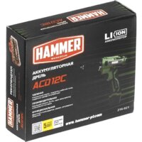 Дрель-шуруповерт Hammer ACD12C (с 1-м АКБ) - Превью изображения №10 — Интернет-магазин Teono.by