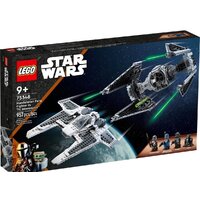 LEGO Star Wars 75348 Мандалорский истребитель-клык против TIE Interceptor