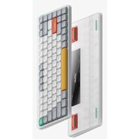 Клавиатура NuPhy Air75 V2 Ionic White (NuPhy Low Profile Cowberry, нет кириллицы) - Превью изображения №2 — Интернет-магазин Teono.by