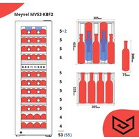 Винный шкаф Meyvel MV53-KBF2 - Превью изображения №13 — Интернет-магазин Teono.by