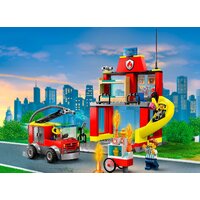 LEGO City 60375 Пожарная часть и пожарная машина Image #9