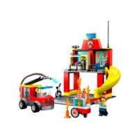 LEGO City 60375 Пожарная часть и пожарная машина Image #3