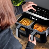 Аэрогриль (аэрофритюрница) Tesla Electronics DualZone Q460 XXL - Превью изображения №8 — Интернет-магазин Teono.by
