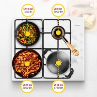 Варочная панель Simfer H60Q40W440 - Превью изображения №3 — Интернет-магазин Teono.by