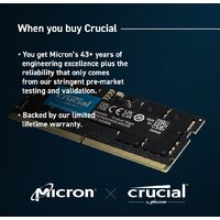 Crucial 16ГБ DDR5 SODIMM 4800МГц CB16GS4800 Image #3