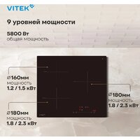 Варочная панель Vitek VHI4310 - Превью изображения №13 — Интернет-магазин Teono.by