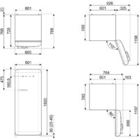 Smeg FAB28RWH6 Image #11