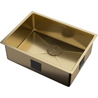 Кухонная мойка ZorG Zerox 59 U / IF PVD Gold - Превью изображения №2 — Интернет-магазин Teono.by