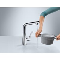 Смеситель Hansgrohe Metris Select 14883800 - Превью изображения №5 — Интернет-магазин Teono.by