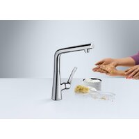 Смеситель Hansgrohe Metris Select 14883800 - Превью изображения №11 — Интернет-магазин Teono.by