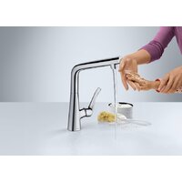 Смеситель Hansgrohe Metris Select 14883800 - Превью изображения №10 — Интернет-магазин Teono.by