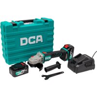 Угловая шлифмашина DCA ADSM06-125 Type FK (с 2-мя АКБ, кейс) - Превью изображения №11 — Интернет-магазин Teono.by