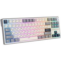 Клавиатура Royal Kludge R87 Pro Half Grey (RK Brown) - Превью изображения №4 — Интернет-магазин Teono.by