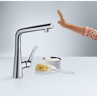 Смеситель Hansgrohe Metris Select 14883000 - Превью изображения №5 — Интернет-магазин Teono.by