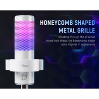 Проводной микрофон FIFINE A9 (белый) - Превью изображения №8 — Интернет-магазин Teono.by