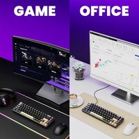 Клавиатура Royal Kludge RK68 HE Phantom (RK Mint) - Превью изображения №11 — Интернет-магазин Teono.by