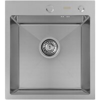 Кухонная мойка ARFEKA ECO AR мойка 450*500, коландер F, дозатор SATIN DECOR MILLET - Превью изображения №4 — Интернет-магазин Teono.by