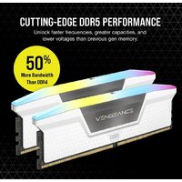 Оперативная память Corsair Vengeance RGB 2x32ГБ DDR5 5600 МГц CMH64GX5M2B5600C40W - Превью изображения №4 — Интернет-магазин Teono.by