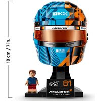 Конструктор LEGO Editions 43017 Шлем McLaren Mastercard F1 Team Oscar Piastri Helmet - Превью изображения №6 — Интернет-магазин Teono.by