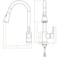 Смеситель Laveo Daru BLD 769D - Превью изображения №2 — Интернет-магазин Teono.by
