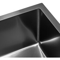 Кухонная мойка ARFEKA ECO AR мойка 450*500, коландер F, дозатор BLACK DECOR MILLET - Превью изображения №6 — Интернет-магазин Teono.by