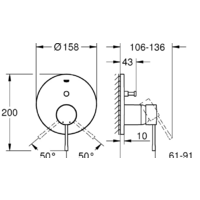 Grohe Essence 24058AL1 (темный графит, матовый) Image #4