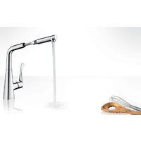Смеситель Hansgrohe Metris 14821800 - Превью изображения №2 — Интернет-магазин Teono.by