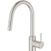 Смеситель Grohe Concetto 31483DC2 (стальной) - Превью изображения №2 — Интернет-магазин Teono.by